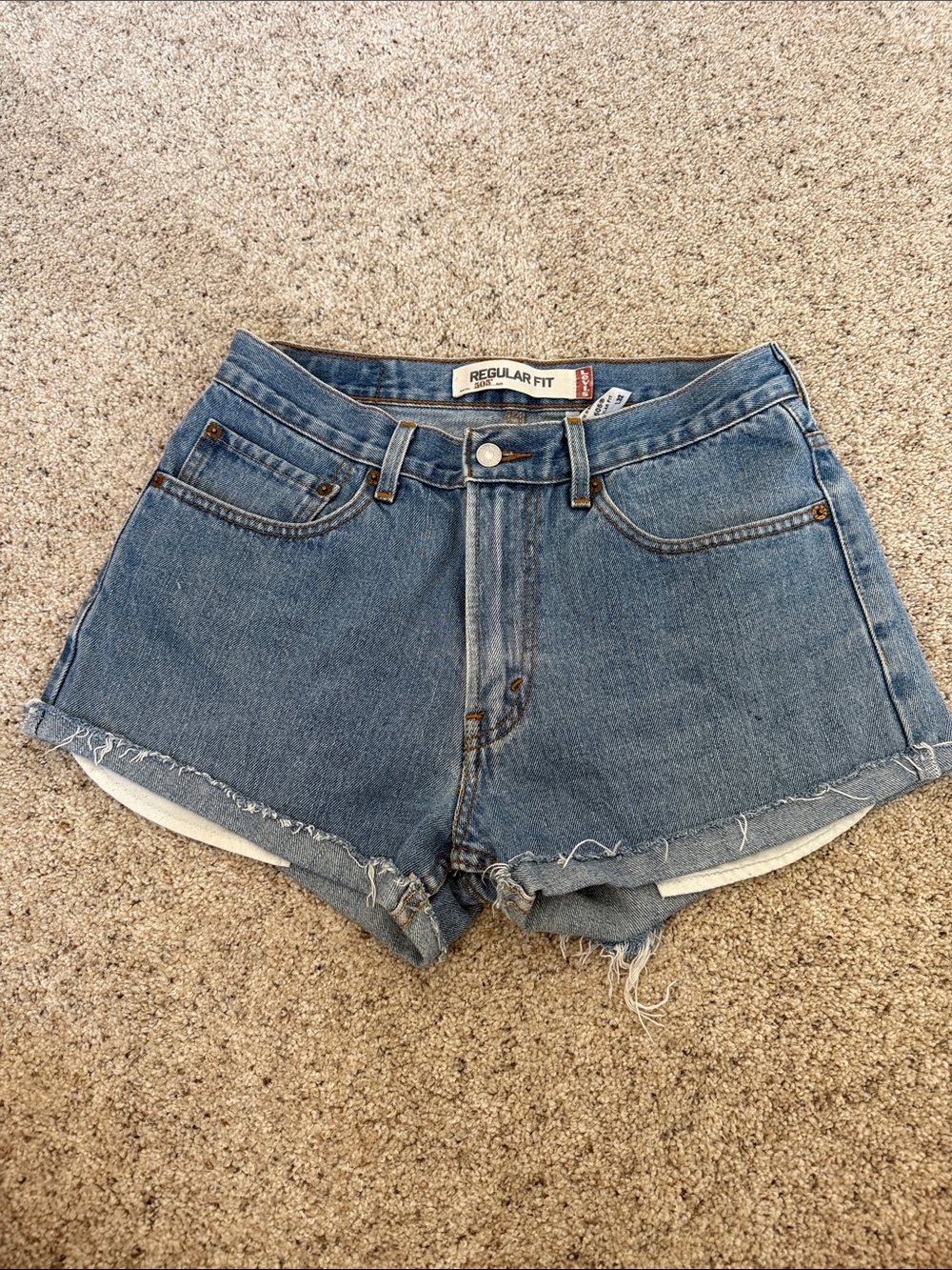 Levi’s Blue Denim Shorts - regular fit